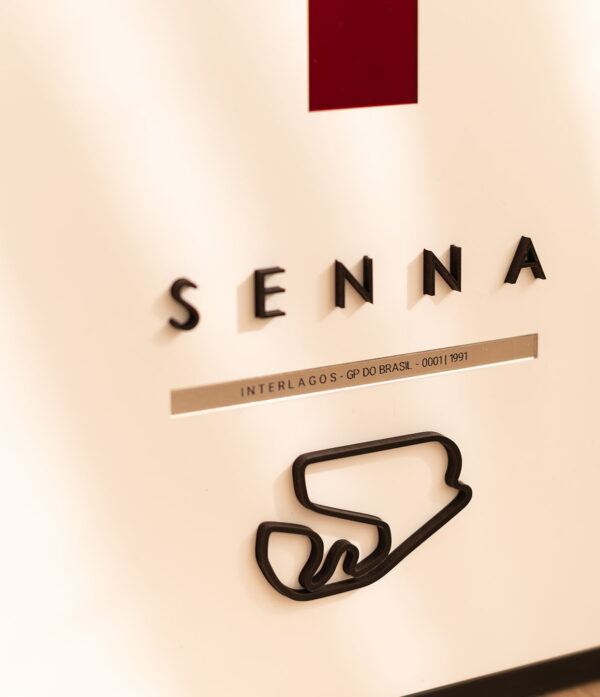Kit Obras Senna 4 Peças 60x80 Williams Tributo Interlagos Tricampeonato