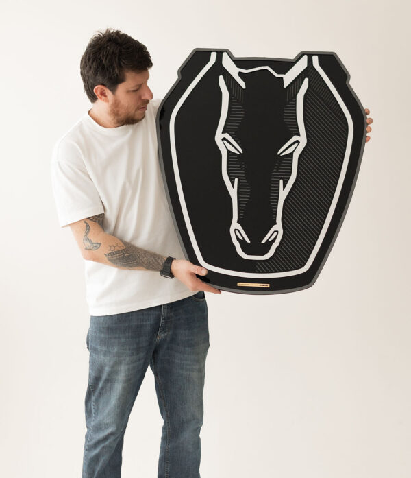 Mustang Dark Horse - Obra numerada Edição Limitada 507 unidades - 66x80cm