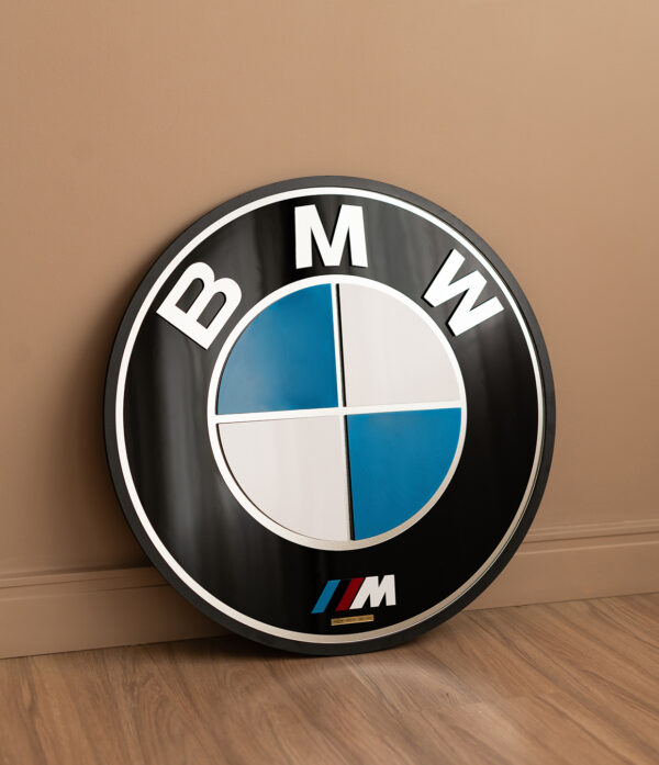 Brasão Especial BMW Edição Limitada Numerada 60cm Triplacamada