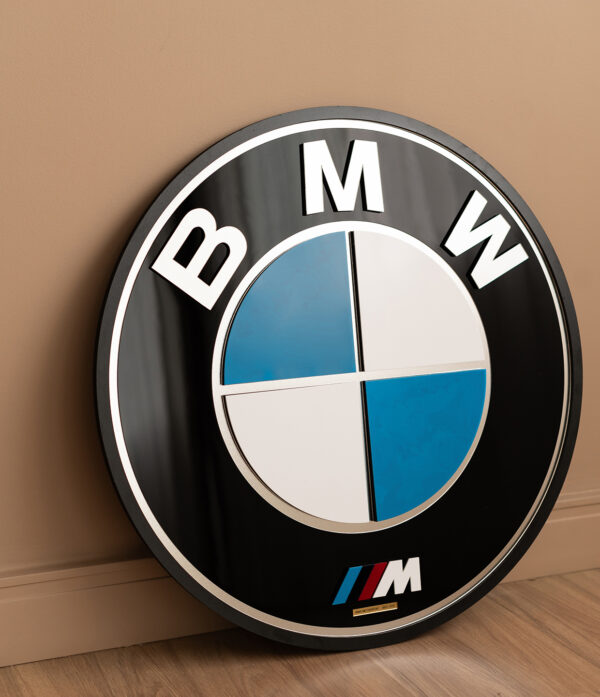 Brasão Especial BMW Edição Limitada Numerada 60cm Triplacamada