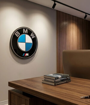 Brasão Especial BMW Edição Limitada Numerada 60cm Triplacamada